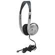 Multimedia Stereo Headphones Wired Silver Color