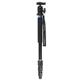 Professional 57 Inch Monopod with Deluxe Carrying Case and Waist Holster Bag