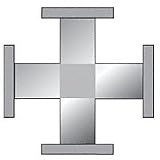 Somaca/CRL 5/8" Internal 4-Way Muntin Bar Joiners