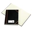 National Brand Texhide Series Record Book, Black, 10.375 x 8.375 Inches, 300 Pages (56231)