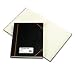 National Brand Texhide Series Record Book, Black, 10.375 x 8.375 Inches, 300 Pages (56231)