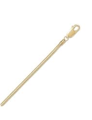 14K Yellow Gold Filled Snake Chain Necklace 2mm Width, Made in the USA
