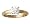 1/5 ct.tw Round Diamond Solitaire Ring in 14k Yellow Gold