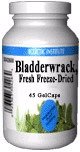 Bladderwrack Fresh Freeze-Dried 600mg 45 GelCaps ( Fucus Vesiculosus Whole Plant ) - Eclectic Institute Inc.