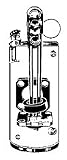 AMERICAN WATER HEATER 690-0633 WATER HEATER ELEMENT 1500/240