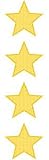 Sparkle Large Gold Star Stickers by Mrs. Grossman's