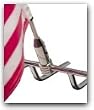Tour Pack Fold Down Mount - 6x9 US Flag