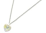 Signature Swarovski Heart Necklace STERLING SILVER