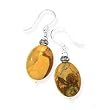 925 Silver & Yellow Jasper Earrings