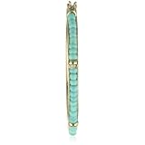 RAIN Turquoise Beaded Hoop Earrings