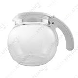 Capresso 4449.02 Coffeemaker 12 Cup Glass Carafe with Lid, White by Capresso