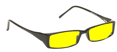 Night Driving Glasses with Canary Yellow Polycarbonate