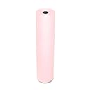 Pacon 63260 Rainbow Lightweight Duo-Finish Kraft Paper, 36" x 1000-ft. roll, Pink