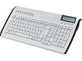 Zignum Multimedia Tastatur 7350 (russisches Layout, 9 Hotkeys, USB) wei&szlig;