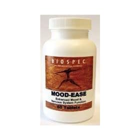 Click here to buy Mood-Ease, For Depression and Anxiety;Promotes A Calm and Positive Mood Without Sexual... by Biospec.
