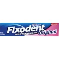 Fixodent Original Denture Adhesive Cream, 2.4-Ounce