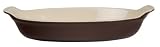 Le Creuset Stoneware Petite Au Gratin Dish, Dark Chestnut