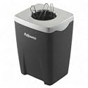 Fellowes Office Suites Paper Clip Holder,2-7/16x2-3/16x3-1/4",BK/SR