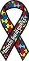 Autism Awareness 8" Car Ribbon Magnet