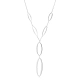 ELLE Jewelry Link Up Sterling Silver Oval Link
