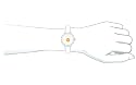 Accurist Ladies Quartz Watch With Mother Of Pearl Dial Analogue Display And Stainless Steel Plated Bracelet LB1541P