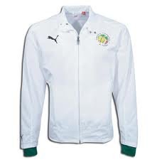 PUMA Senegal 2008 Woven Jacket WHITE