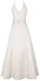 Satin Halter Dress Crystal Pin Prom Holiday Gown Formal Bridesmaid - M