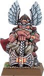 Eigenschaften Games Workshop  / MailOrder Zwergenkönig mit Flügelhelm und Axt (1