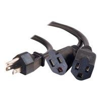 Cables To Go - 29802 - 1 To 2 Power Cord Splitter