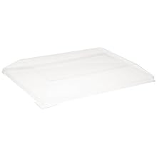 Packnwood "Samurai" PET Lid, 3.3" Length x 6.1" Width x 1.3" Height (Case of 100)