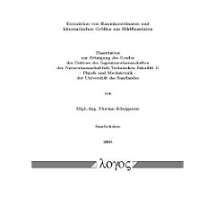 Extraktion von Raumkoordinaten und kinematischen Gr��en aus Bildflussdaten