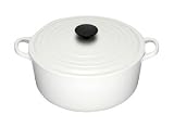 Le Creuset Casserole, Round, White, 28 cm  from LE CREUSET UK LTD