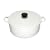 Le Creuset Casserole, Round, White, 28 cm
