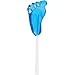 Blue Baby Foot Lollipops 120CT Bag