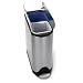 Health & Personal Care : simplehuman Stainless and Black Deluxe Butterfly Recycler 10-gal.