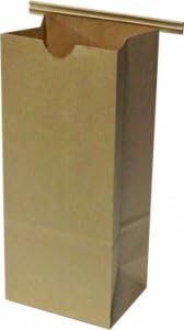 Natural Brown Kraft Tin Tie Bags with Polypropylene Liner 1/2 lb. in. qty /case 1000
