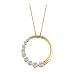 14K Yellow Gold Diamond Journey Pendant - 1.00 Ct.