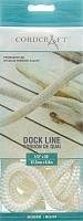 Cordcraft Dockline Double Braided Nylon (1/2X15, White)