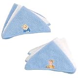 Pooh 6-Pack Washcloth Set (Blue)