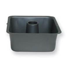 More image Angel Food Cake Pan Square Shape, Nonstick, 9