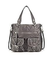 Indigo Collection Multiple Pockets Tote Bag