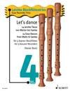 Produkt-Bild: Let's dance: 14 leichte T&auml;nze von Walzer bis Samba. 3 Sopran-Blockfl&ouml;ten. Spielpartitur. (Leichte Blockfl&ouml;tentrios)