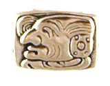 Mayan Glyph Pendant "Hoy" symbolizing Blessings, Eternity