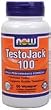 NOW TESTOJACK 100 MALE PERFORMANCE FORMULA 60 VCAPS