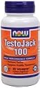TestoJack 100 by NOW Foods - (50mg - 60 Vegetarian Capsules)