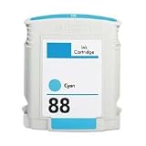 Hewlett Packard HP 88 Cyan Ink Cartridge, OfficeJet K550 HEWC9386AN by Hewlett-Packard