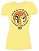 PETA - Animal Liberation - Yellow Women's / Girls Long Body T-Shirt (Girlie / Babydoll)
