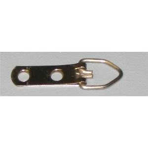 100 2 Hole D Ring / Triangle Hangers W/Screws