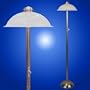 70w HD Serenity Nickel Floor Lamp