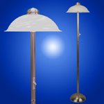 70w HD Serenity Nickel Floor Lamp by UltraLux